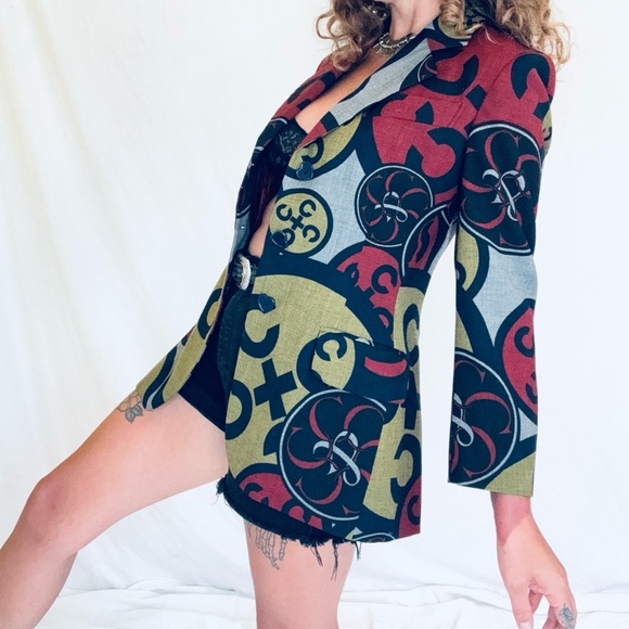 1990s Moschino Cheap and Chic Blazer - Picture 2 of 11